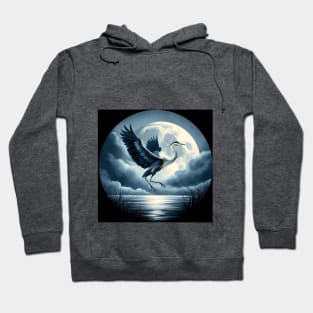 Moon Bird . Hoodie